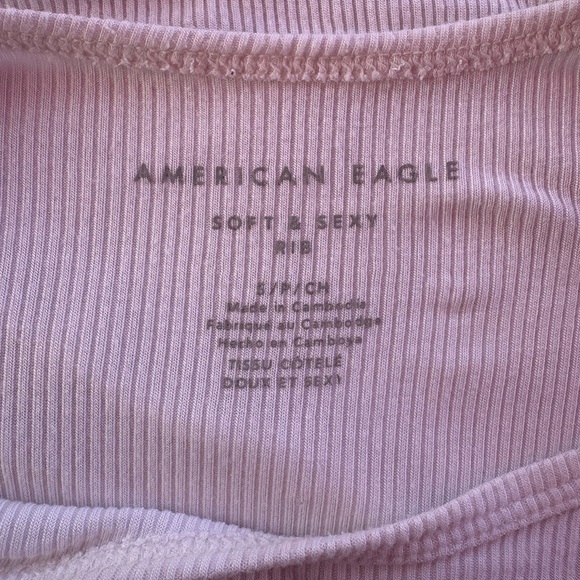 Women's White Ribbed Top - Picture 3 of 3